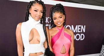 Aww! Baby Halo Had Halle Bailey & Auntie Chloe Struggling To Hide His Face (VIDEO) 