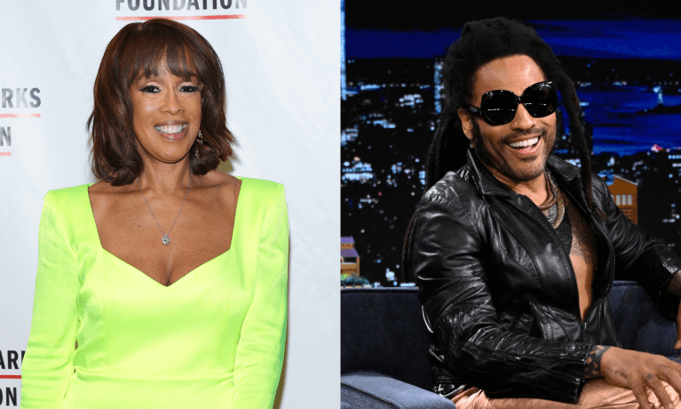 Gayle King Shoots Her Shot At Lenny Kravitz In Exclusive Interview