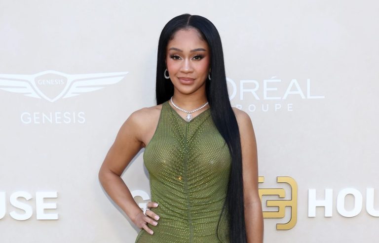 Saweetie attends Gold Gala 2024 at The Music Center on May 11, 2024 in Los Angeles, California. Photo by Tommaso Boddi/Getty Images for Gold House.