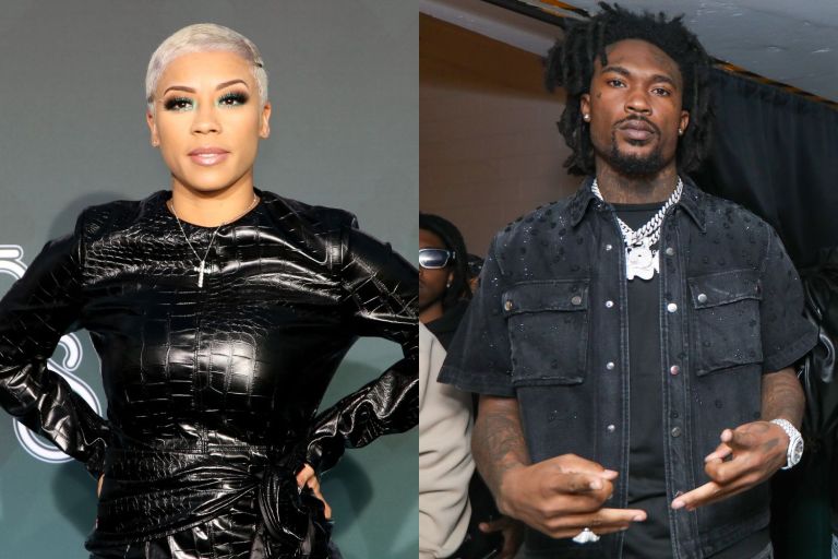 Keyshia Cole Pops Out With Her Man Hunxho In Vegas