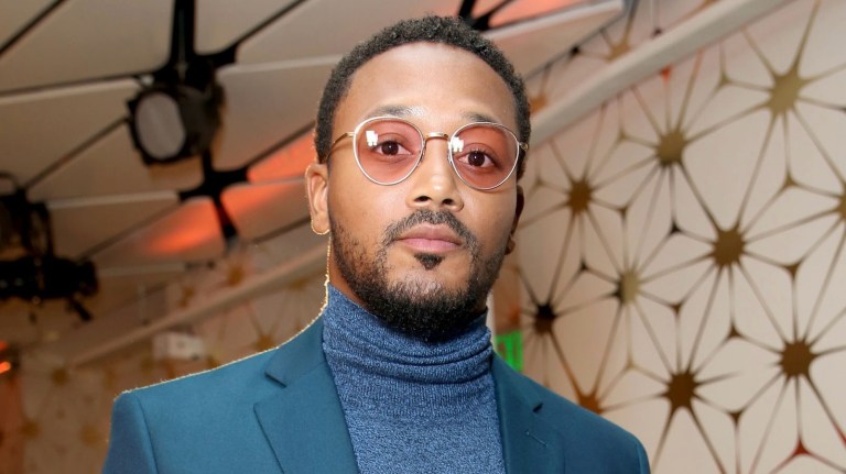 Romeo Miller arrives at the BET Her Awards Presented By Bumble at Conga Room on June 21, 2018 in Los Angeles, California.