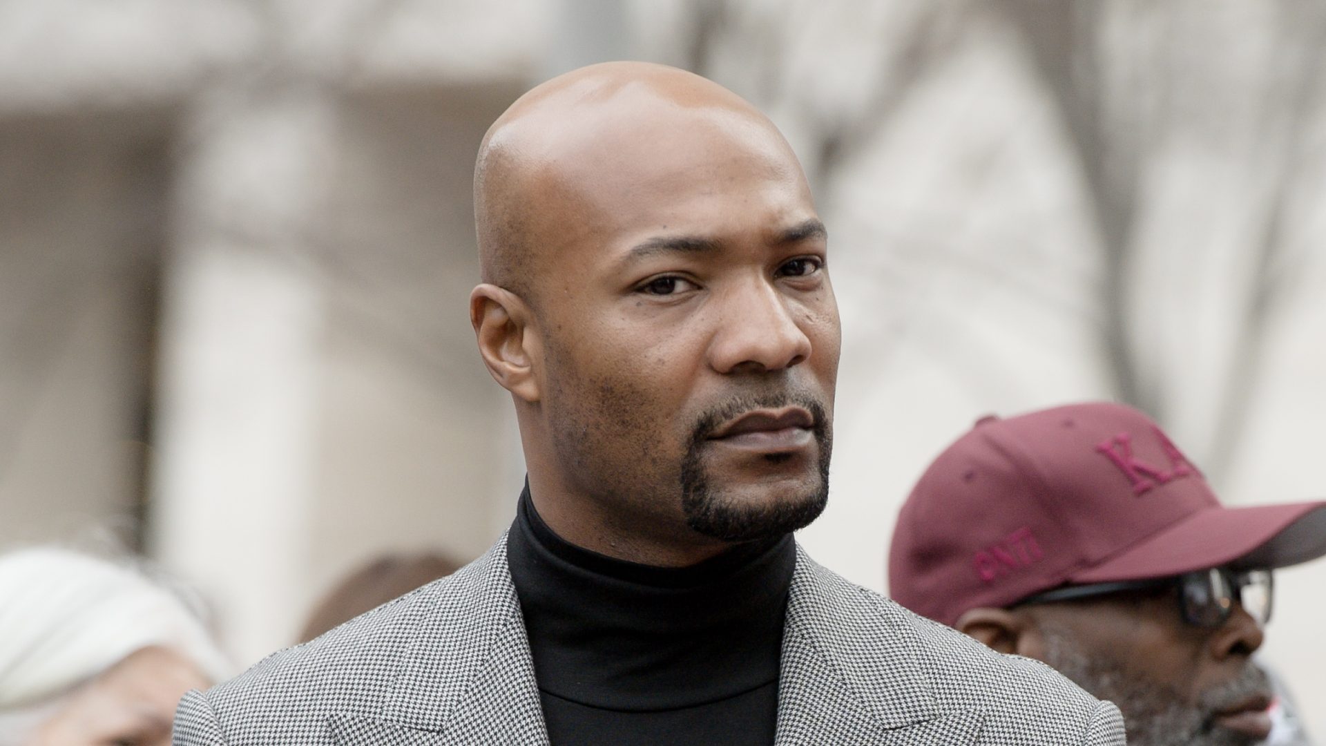 HOUSTON, TEXAS - JANUARY 16: Pastor Keion Henderson attends the 45th Annual MLK Downtown Parade on January 16, 2023 in Houston, Texas.