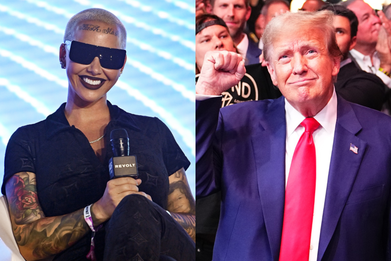 Amber Rose Doubles Down On Her Decision To Endorse Donald Trump As The 2024 President