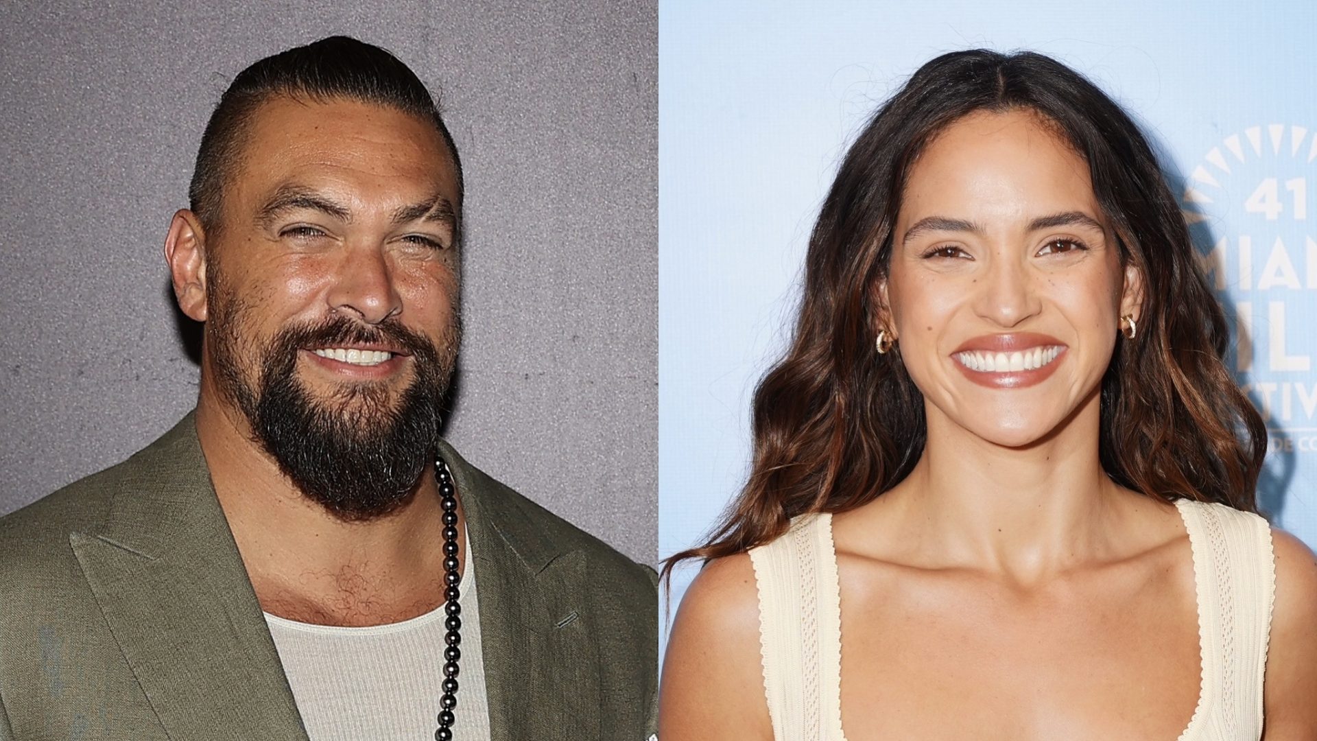 It's Official! Jason Momoa Confirms His Romance With Adria Arjona