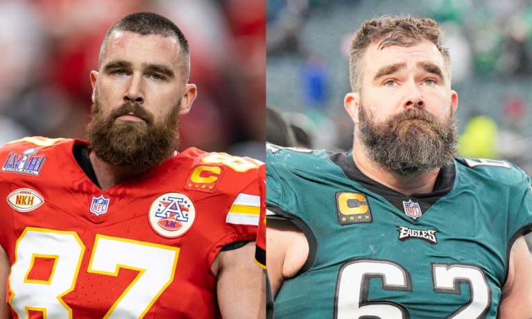 Travis Kelce & Jason Kelce Spark Feet Washing Debates (WATCH)