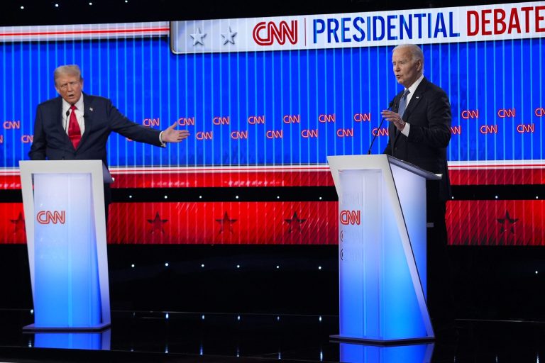 Trump & Biden Exchange Personal Insults During Debate