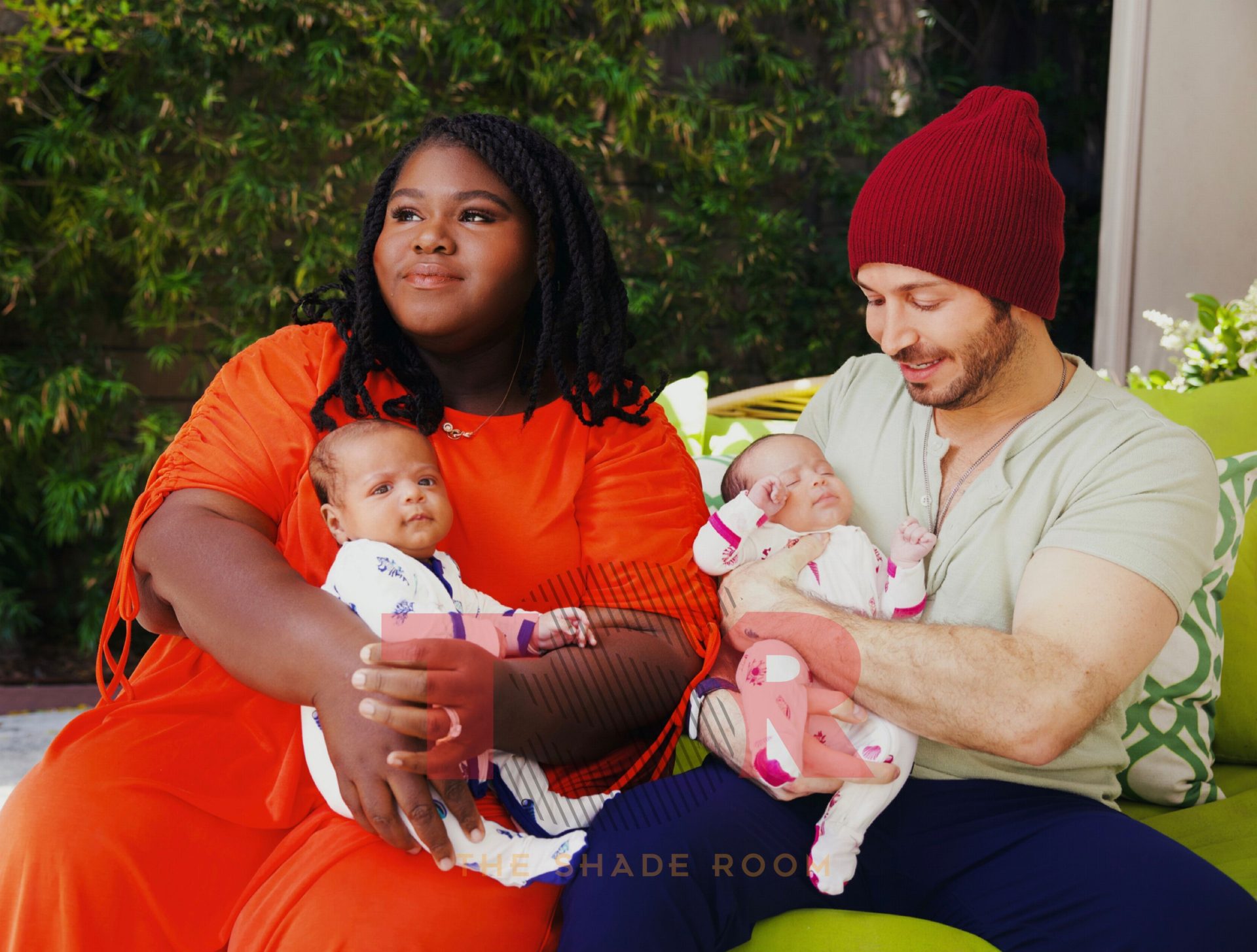 Awww! Gabby Sidibe Shares FIRST Look At Newborn Twins With Husband Brandon Frankel (EXCLUSIVE PHOTOS)