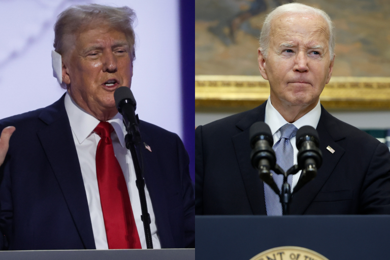 Donald Trump Puts President Joe Biden On Blast Following His Decision To Exit 2024 Election