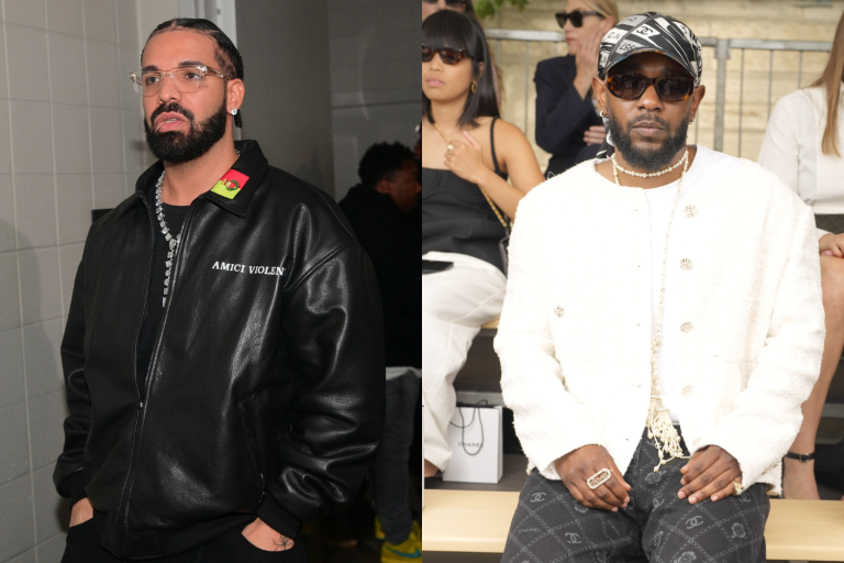 Drake Pops Out To Michael Rubin's White Party After Kendrick Lamar Drops Not Like Us Video