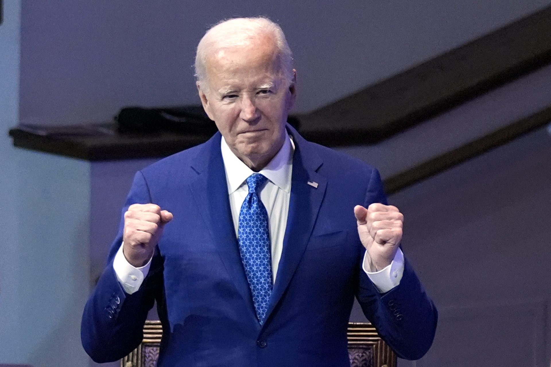 Joe Biden Attempts To Rally Support At A Black Church Service