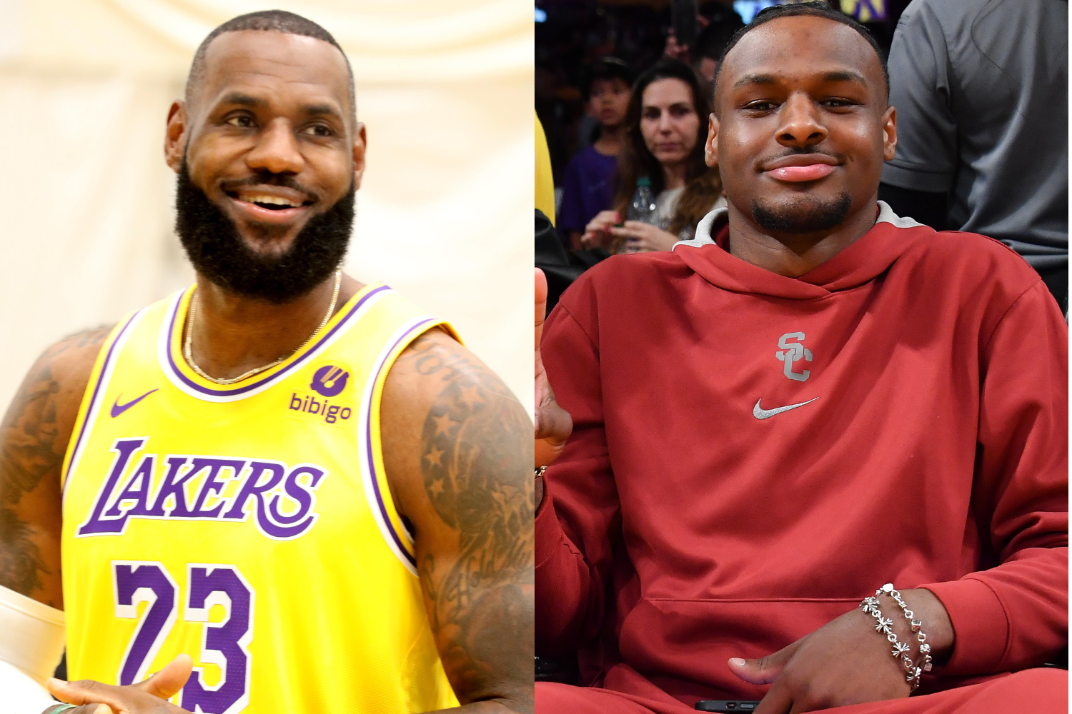 LeBron James Weighs In On Son Bronny's Lakers Draft Amid His Summer League Debut