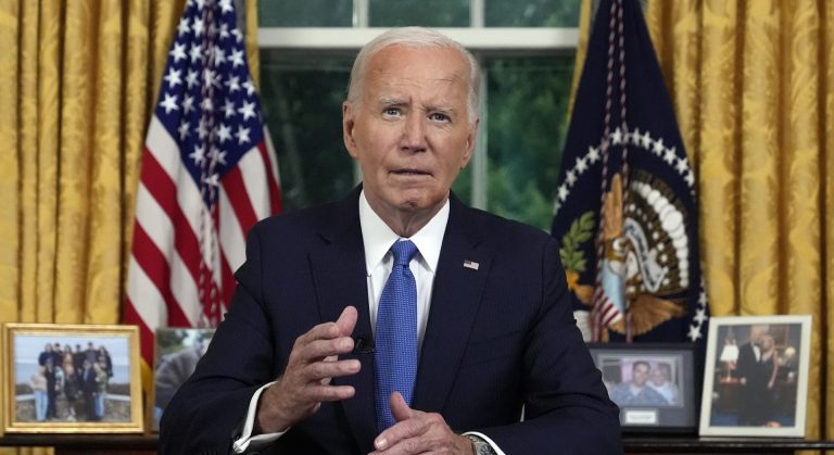 President Biden Says He Quit The Election Race & Passed "The Torch" For THESE Reasons (WATCH) Kamala Harris Donald Trump