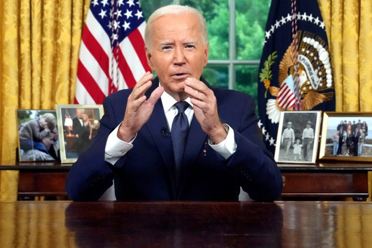 President Joe Biden Announces His Decision To Withdraw From The 2024 Presidential Race